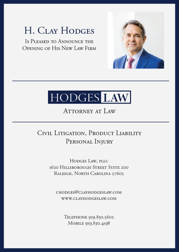 Announcement Hodges Law, PLLC